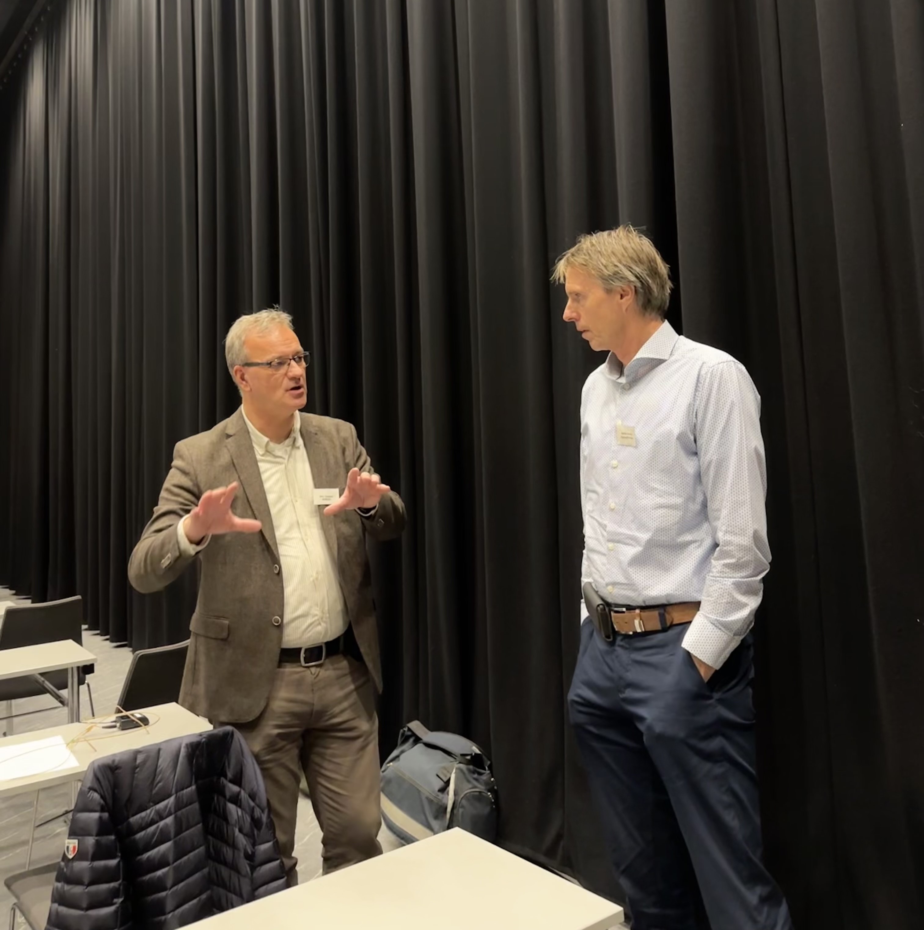 Eric Cayeux Chief Scientist at NORCE and Harald Nevøy from ConocoPhilips